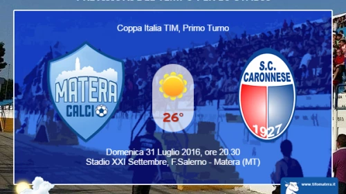 CALCIO - Il Meteo per Matera - Caronnese